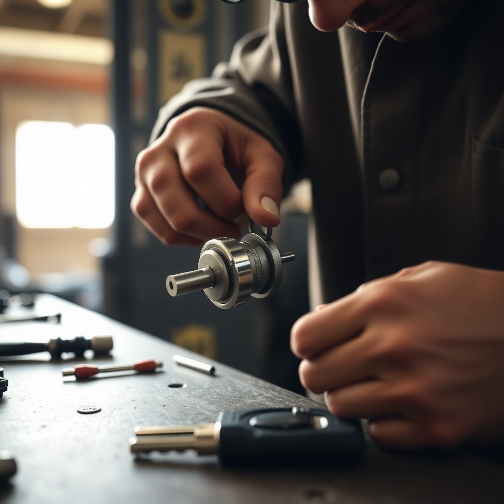 Niceville Locksmith rekey service on-site in Gulf Breeze, FL